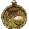 soccer antique medal