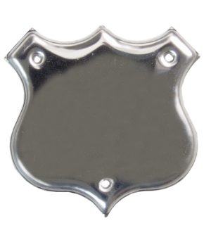 Side Shield Raised - Steel Silver