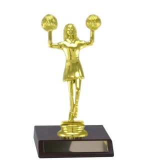 Cheerleader - Gold Female & Base