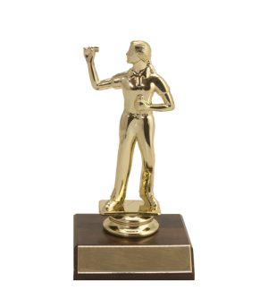 Darts Player Female & Base