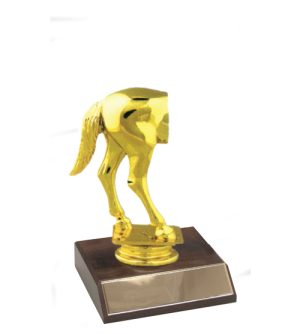Horse Rear Trophy & Base