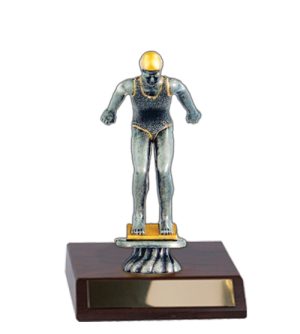 Swimmer - Silver Female & Base