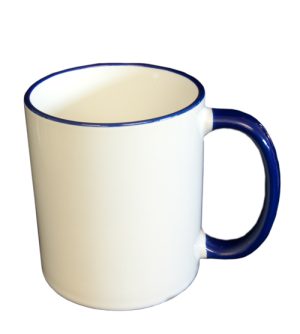 White & Blue Mug