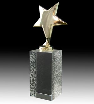 Ariel-Gold Glass Award