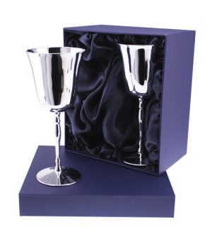 Large Red Wine Goblets - Pair