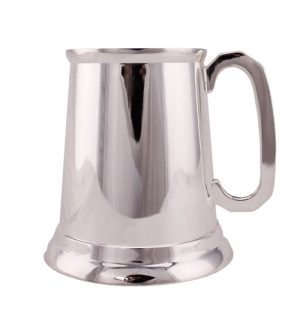 Silver Plated Tankard - 404