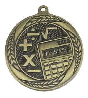 Mathematics Antique Medal - MX031