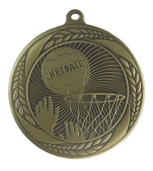 Netball Antique Medals - MX033