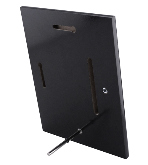 Black Plaque - Black & Silver Plate - Image 3