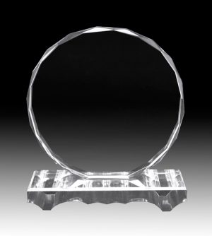 Faceted Crystal Award