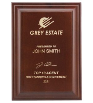 Solid Birch Plaque - Direct Engraving