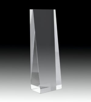 Sloping Crystal Award