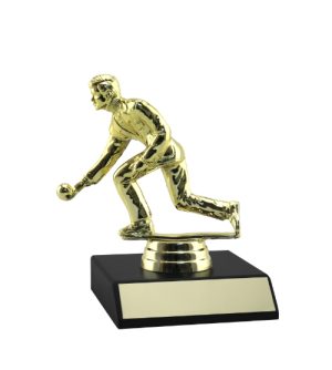 Lawn Bowls - Male & Base