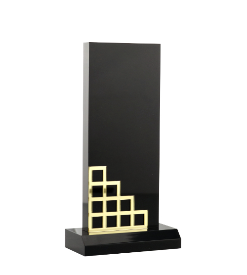 Black Vista Acrylic Block - Image 2