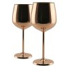 Vino Goblet Set - Copper